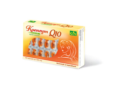 Koenzym Q10 500 mg 48 kaps. Pakiet 3+1