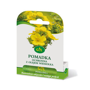 Pomadka ochronna z olejem wiesiołka 4,3g Pakiet 3+1