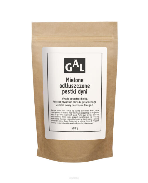 Mielone odtłuszczone pestki dyni 200 g