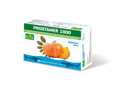 Prostamer 1000 1300 mg 80 kaps. Pakiet 3+1