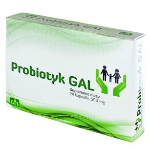 Probiotyk GAL 24 kaps. Pakiet 3+1