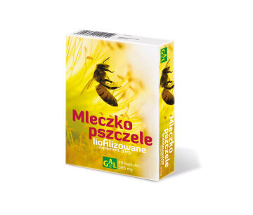 Mleczko pszczele liofilizowane 48 kaps. Pakiet 3+1