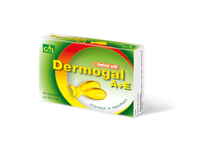 Dermogal A+E 500 mg 48 kaps.
