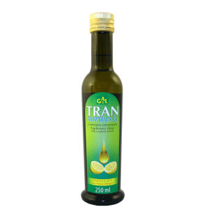 Tran norweski o aromacie cytrynowym 250 ml Pakiet 3+1